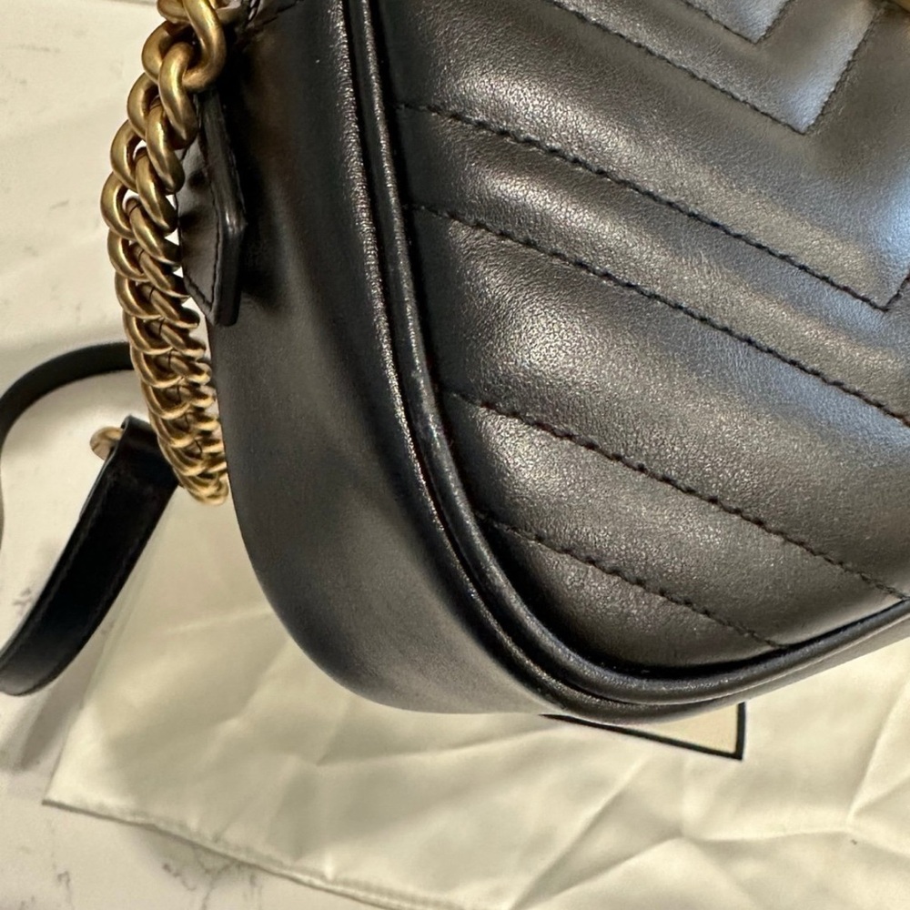 Gucci Black Leather Crossbody Bag - Picture 3 of 12
